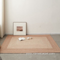 Brown design Polypropylene indoor and outdoor woven rug